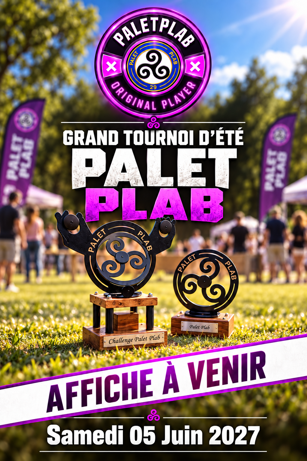 Affiche du tournoi Tournoi d'été du PALET PLAB
